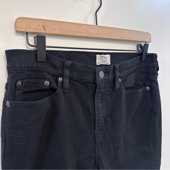 JCREW Black Lookout Highrise Skinny Jeans 30 - Picture 5 of 9